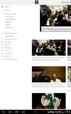 MSU Hoops android App screenshot 0