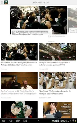 MSU Hoops android App screenshot 3